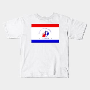 Flag of Fort Lauderdale, Florida Kids T-Shirt